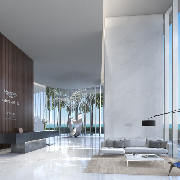 Aston Martin Residences Lobby