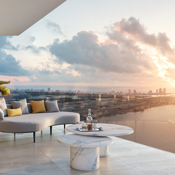 Baccarat Residences Balcony