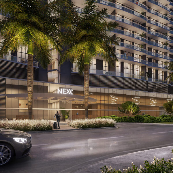 Nexo Residences porte-cochere